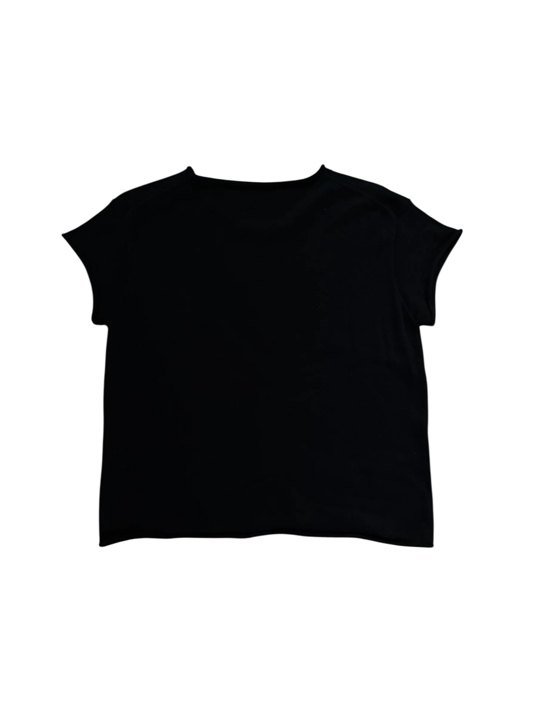 Black Poem Knit Tee - Image 5