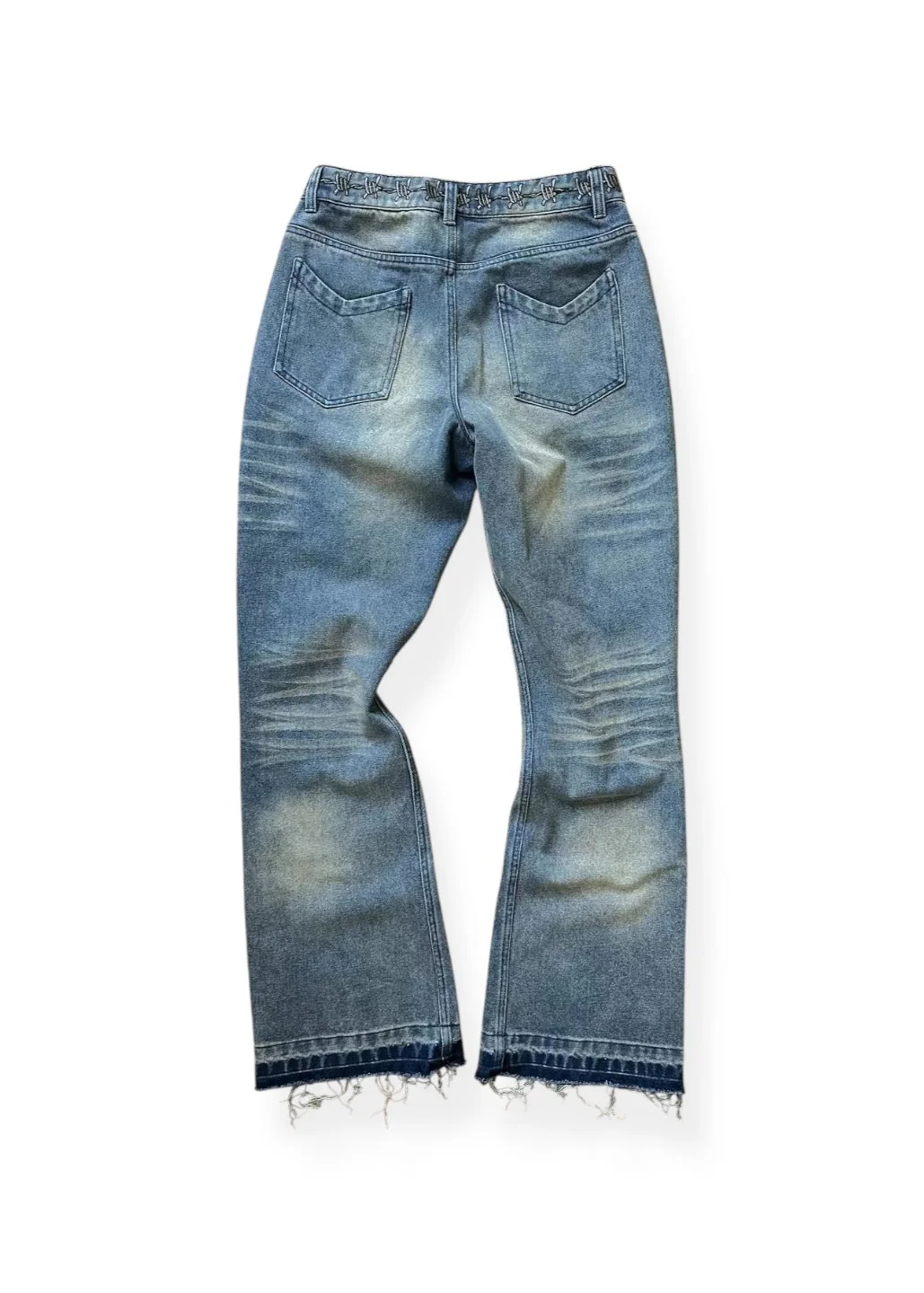 Blue Ripped Jeans - Image 6