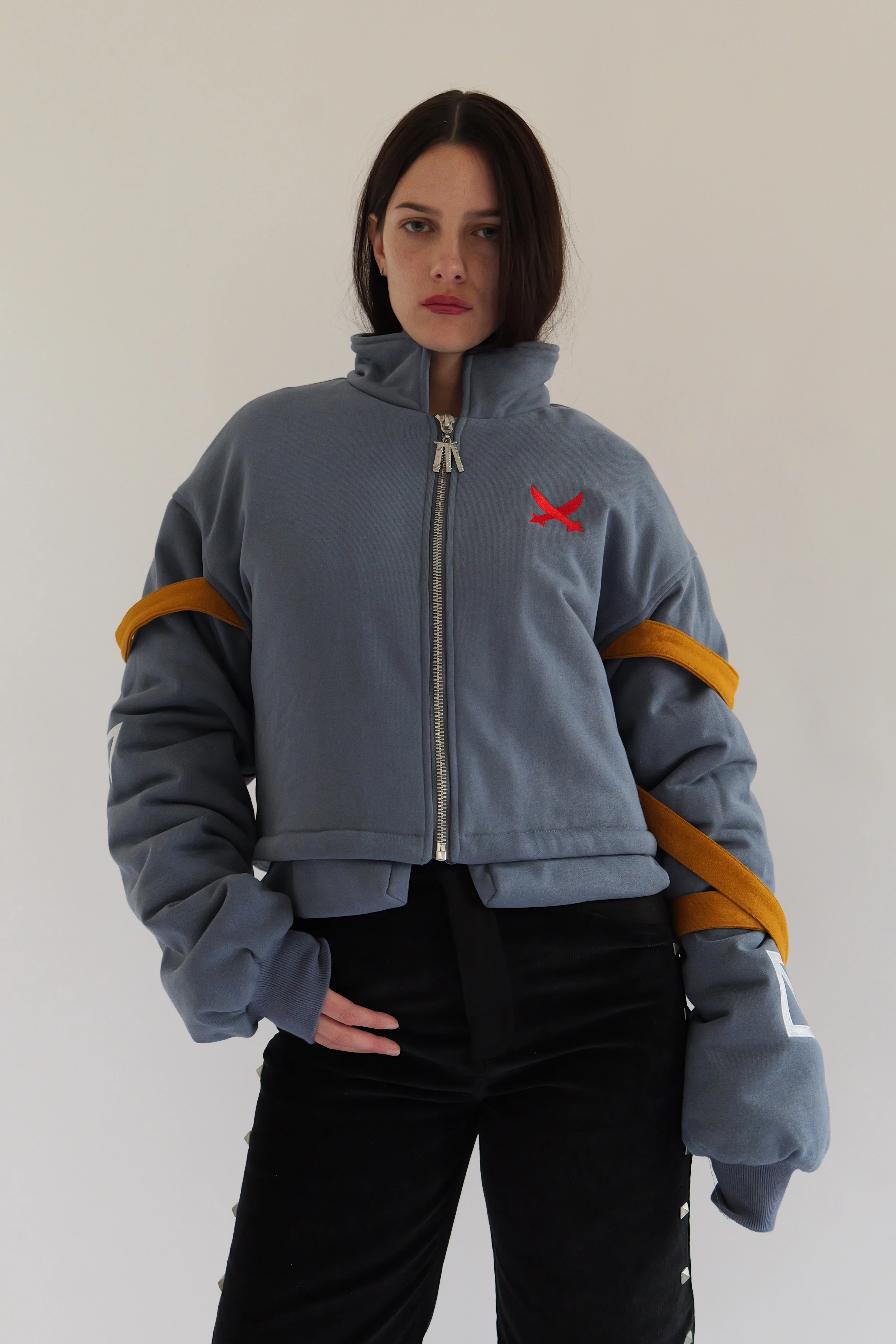 Blue Three sword bomber