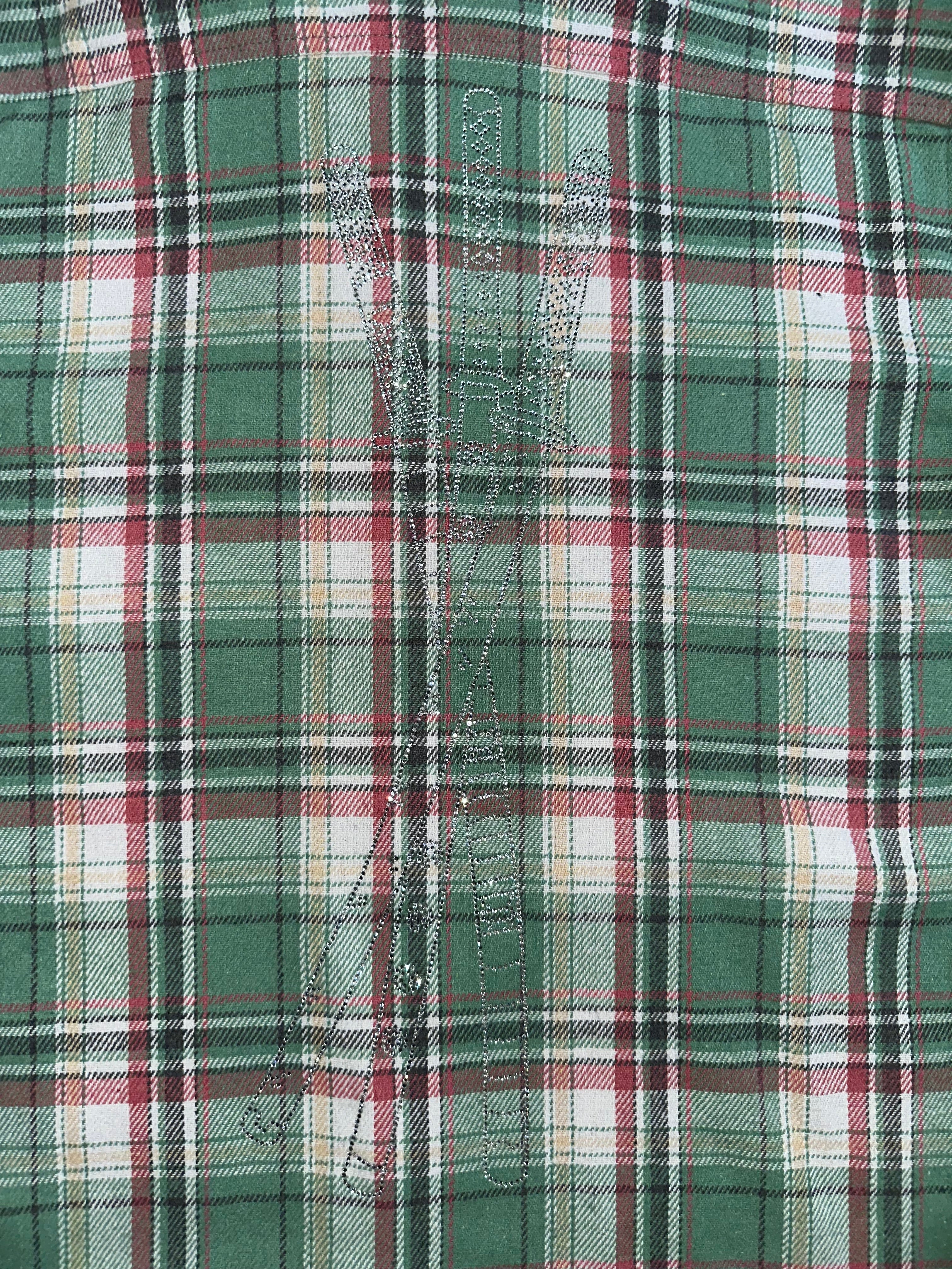 Three sword flannel green - Image 9