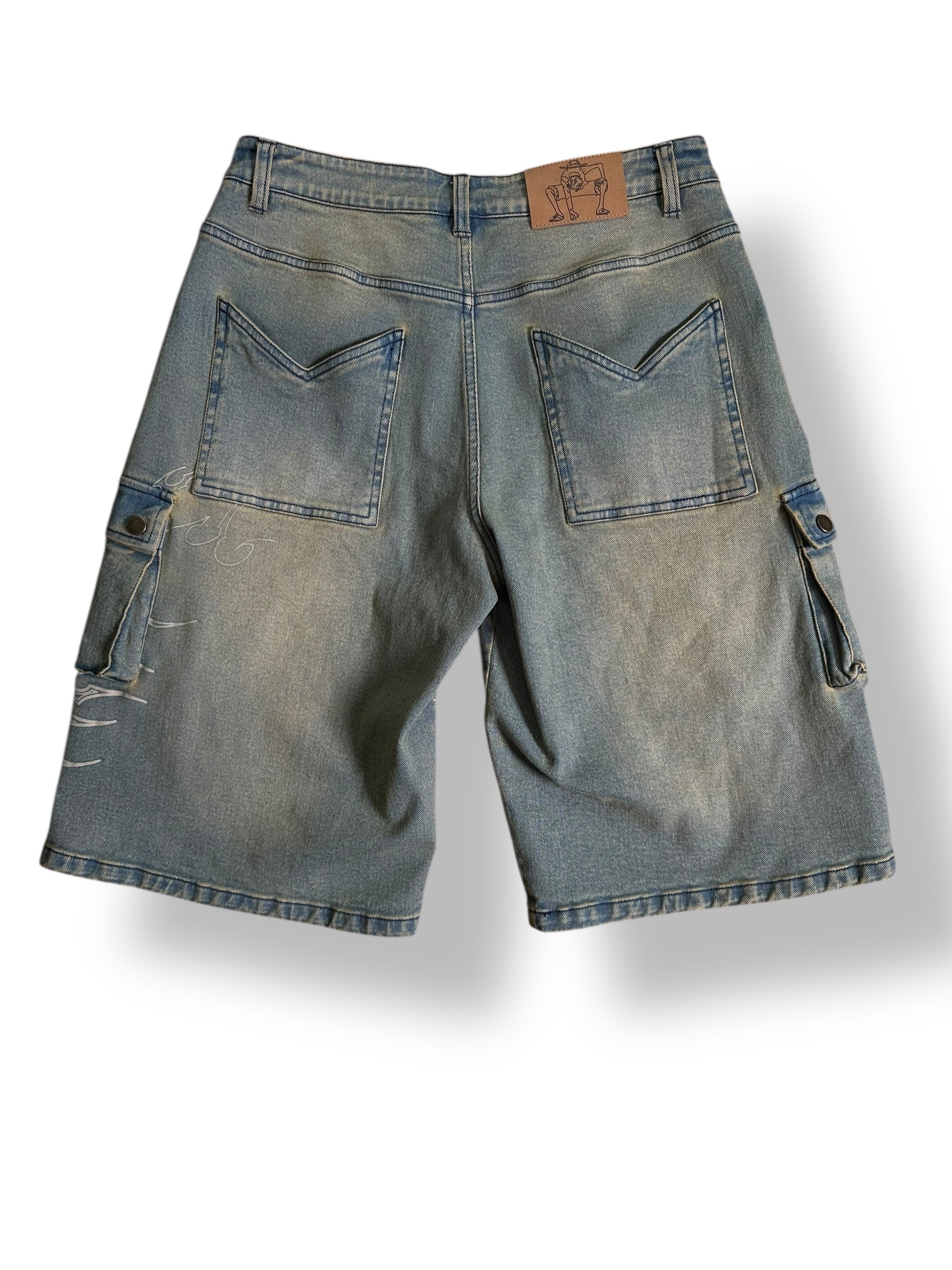 Washed Tan 2nd Gear Jorts - Image 7
