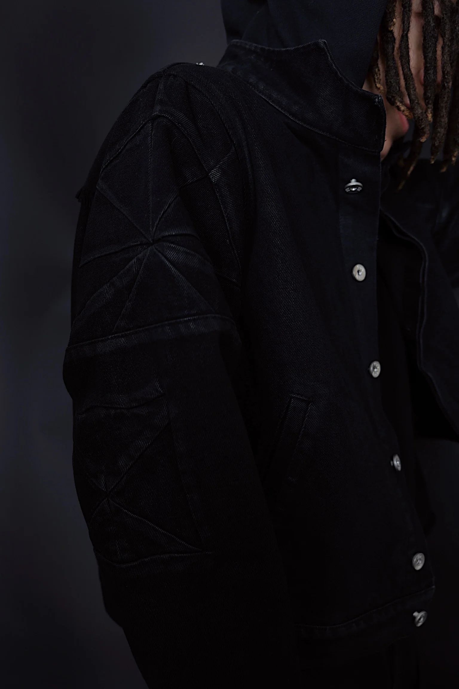 Waxed Armor Denim Jacket - Image 4